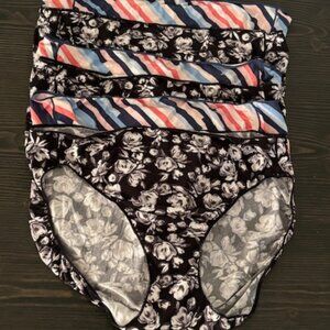 6 pair Jockey No Panty Line Promise Tactel Bikini - Women's Size 8